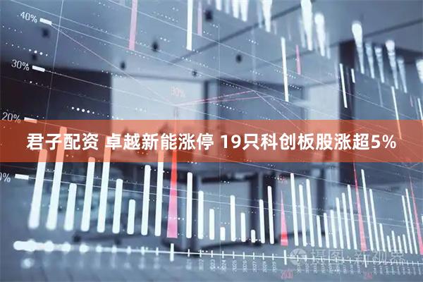 君子配资 卓越新能涨停 19只科创板股涨超5%